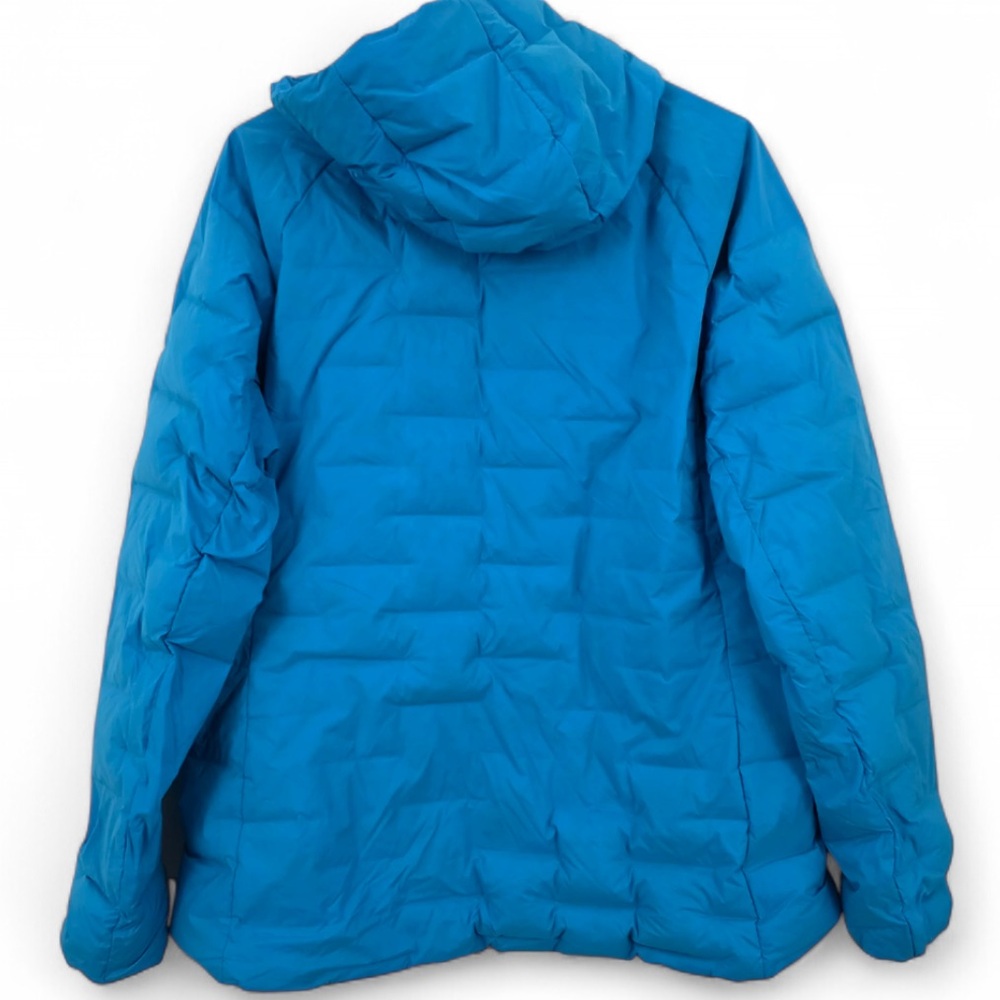 Mountain Hardwear StretchDown Hooded Jacket Women’s Large Blue RDS Down Puffer - Picture 8 of 8